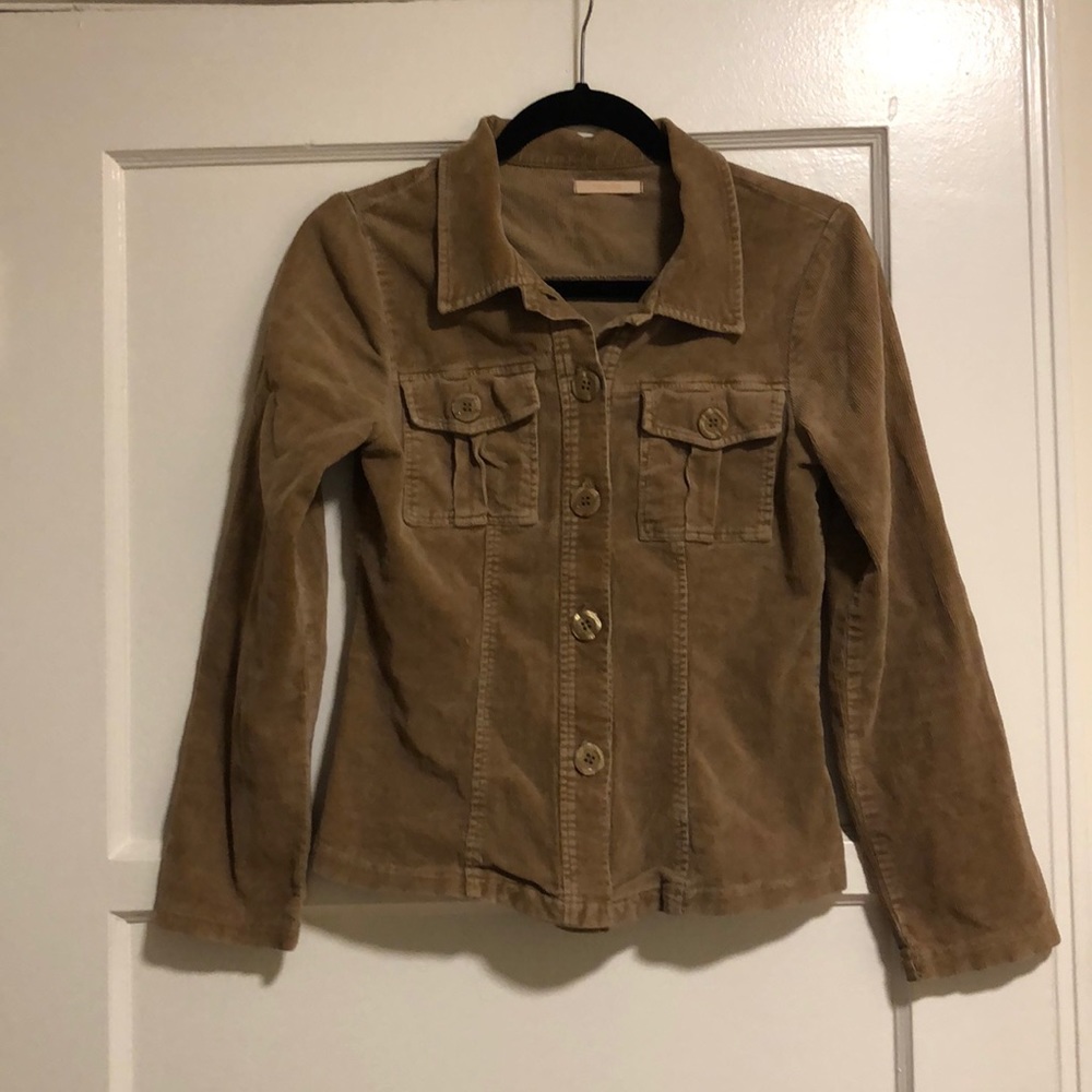 Adorable forever21 Light brown corduroy jacket